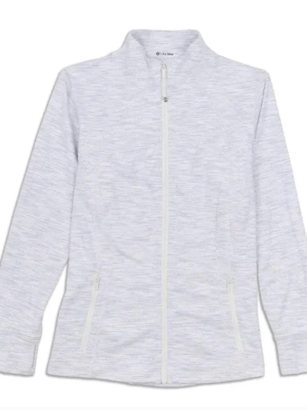 Lululemon Define Jacket Light Heather Gray Long Sleeve Athletic Jacket